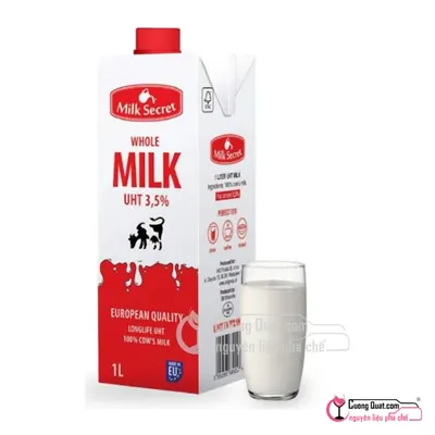 Sữa Tươi Secret 3.5% 1L, Hộp 1L, thùng 12