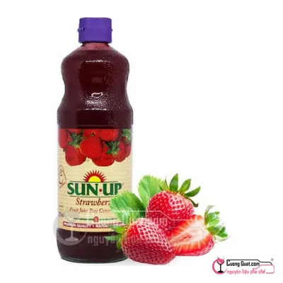 Sun Up Dâu 750ml, Chai 750ml, thùng 6