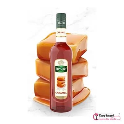 Teisseire Siro Caramel 700ml, Chai 700ml, thùng 6