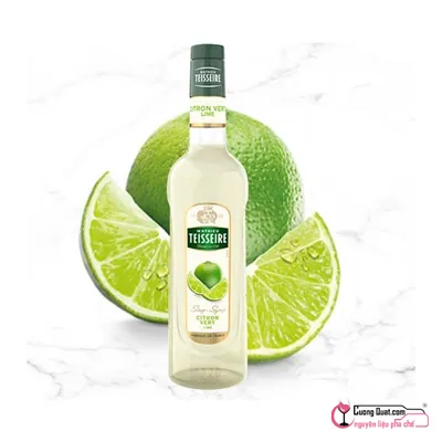 Teisseire Siro Lime 700ml, Chai 700ml, thùng 6
