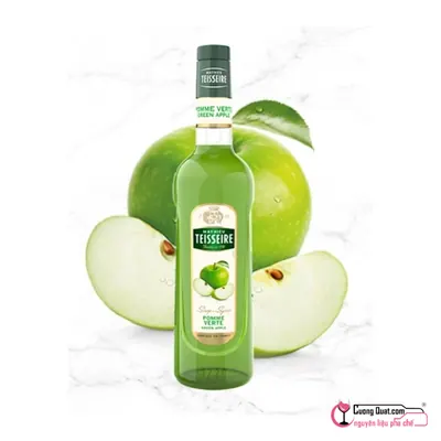 Teisseire Siro Táo Xanh 700ml, Chai 700ml, thùng 6