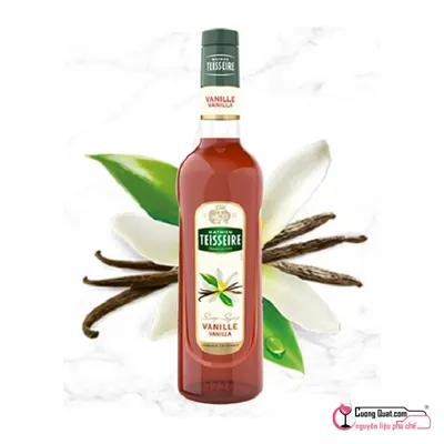 Teisseire Siro Vanilla 700ml, Chai 700ml, thùng 6