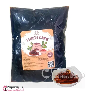 Thạch Cà Phê Lotus 1.5kg, Gói 1.5kg, thùng 10