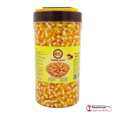 Thạch Chính Long 3D Xoài 2.3kg, Hộp 2.3kg, thùng 6