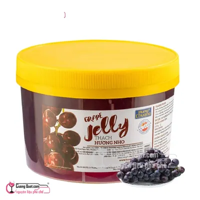 Thạch Hùng Chương Nho 2.2kg, Hủ 2.2kg, thùng 6