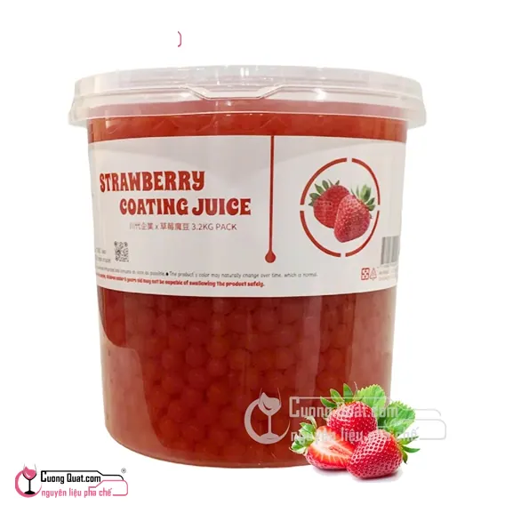 Thủy tinh đài loan Dâu 3,2kg, Hủ 3.2kg, thùng 4
