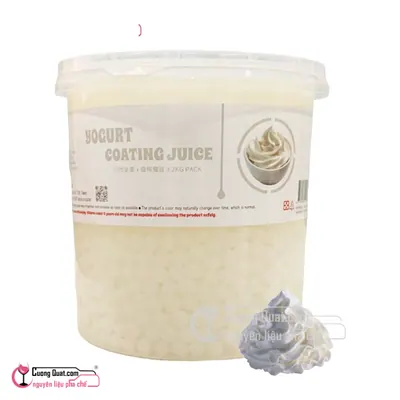 Thủy tinh đài loan Yogurt 3.2kg, Hủ 3.2kg, thùng 4
