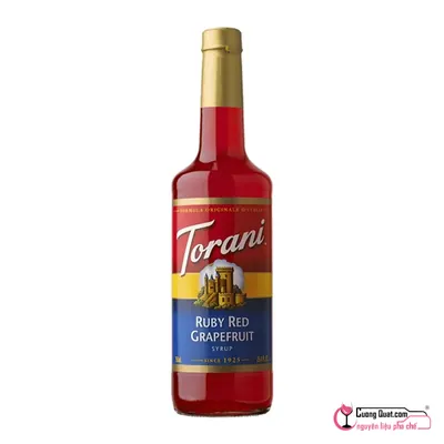 Torani Siro Bưởi Hồng 750ml, Chai 750ml, thùng 12