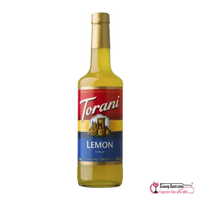Torani Siro Chanh Vàng 750ml, Chai 750ml, thùng 12