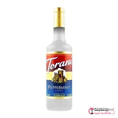 Torani Siro Peppermint 750ml, Chai 750ml, thùng 12