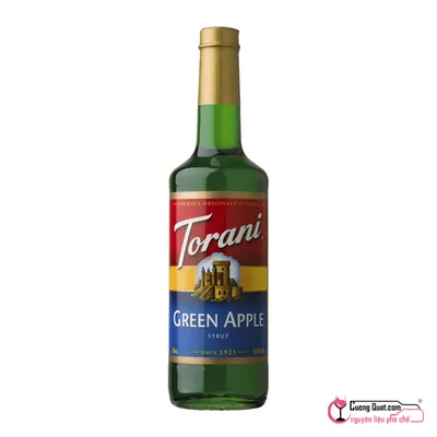 Torani Siro Táo Xanh 750ml, Chai 750ml, thùng 12