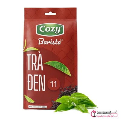 Trà Barista Đen Cozy 500g, Gói 500g, thùng 20