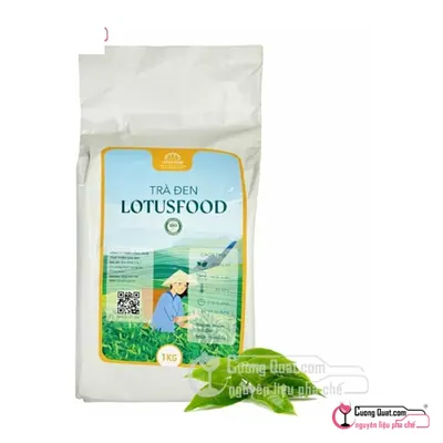 Trà Đen Lotus 1kg, Gói 1kg, thùng 15
