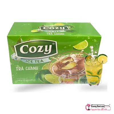 Trà Hòa Tan Cozy Chanh 240g, Hộp 240g, thùng 30