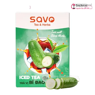 Trà Hòa Tan Savo Bí Đao 240g, Hộp 240g, thùng 24