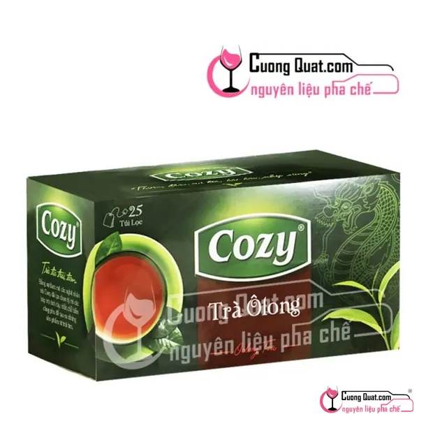Trà Túi Lọc Cozy Ô Long 50g, Hộp 50g, thùng 36