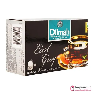 Trà Túi Lọc Dilmah Bá Tước (Earl Grey) 30g, Hộp 30g, thùng 12