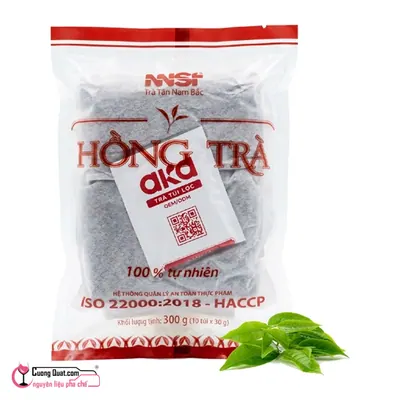 Trà Túi Lọc Hồng Trà Tân Nam Bắc 300g, Gói 300g, thùng 50