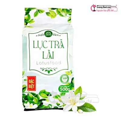 Trà Xanh Lài Đặc Biệt Lotus 500g, Gói 500g, thùng 30