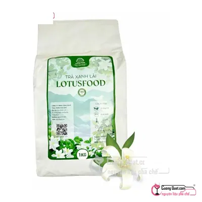 Trà Xanh Lài Lotus 1kg, Gói 1kg, thùng 15