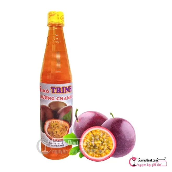 Trinh Siro Chanh Dây 600ml, Chai 600ml, thùng 20