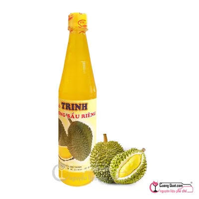 Trinh Siro Sầu Riêng 600ml, Chai 600ml, thùng 20