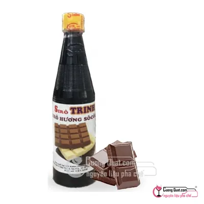 Trinh Siro Sô Cô La 600ml, Chai 600ml, thùng 20
