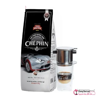 Trung Nguyên Cà Phê Rang Xay Chế Phin 3 500g, Gói 500g