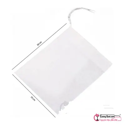 Túi Lọc Trà Dây Rút 15x20, Cái