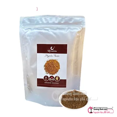 Uji Bột Trà Rang Houjicha 500g, Gói 500g