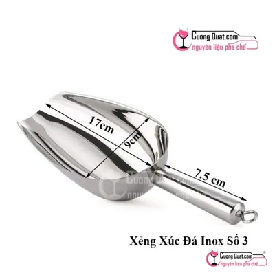 Xẻng Xúc Đá Inox Số 3, Cái